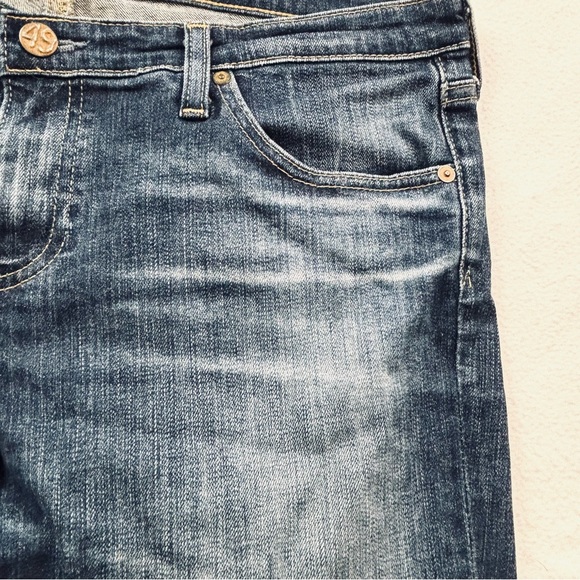 Adriano Goldschmied The Stilt Cigarette Leg Faded Cropped Ankle Jeans (32R) - Picture 5 of 15